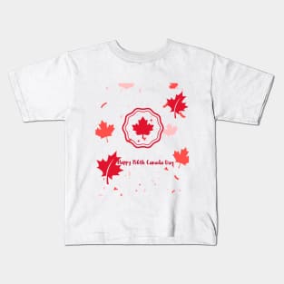 HAPPY 156th CANADA DAY Kids T-Shirt